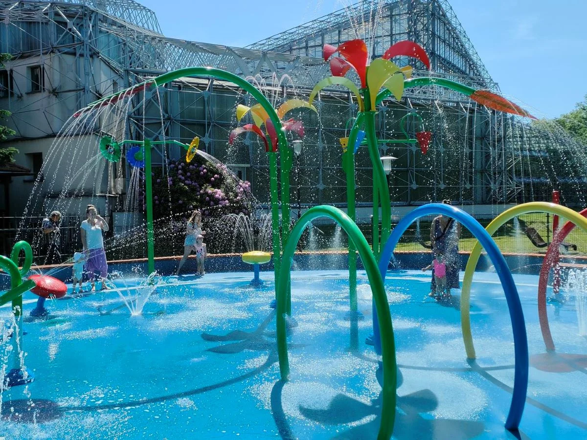 Wodny plac zabaw zakończył sezon. Wkrótce odnowiony plac zabaw w sąsiedztwie