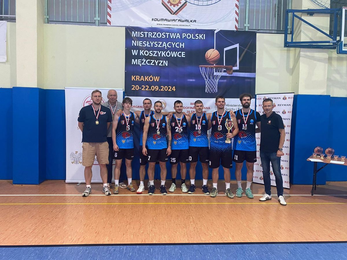 Drużyna SSN MiG Gliwice Mistrzem Polski w koszykówce niesłyszących!