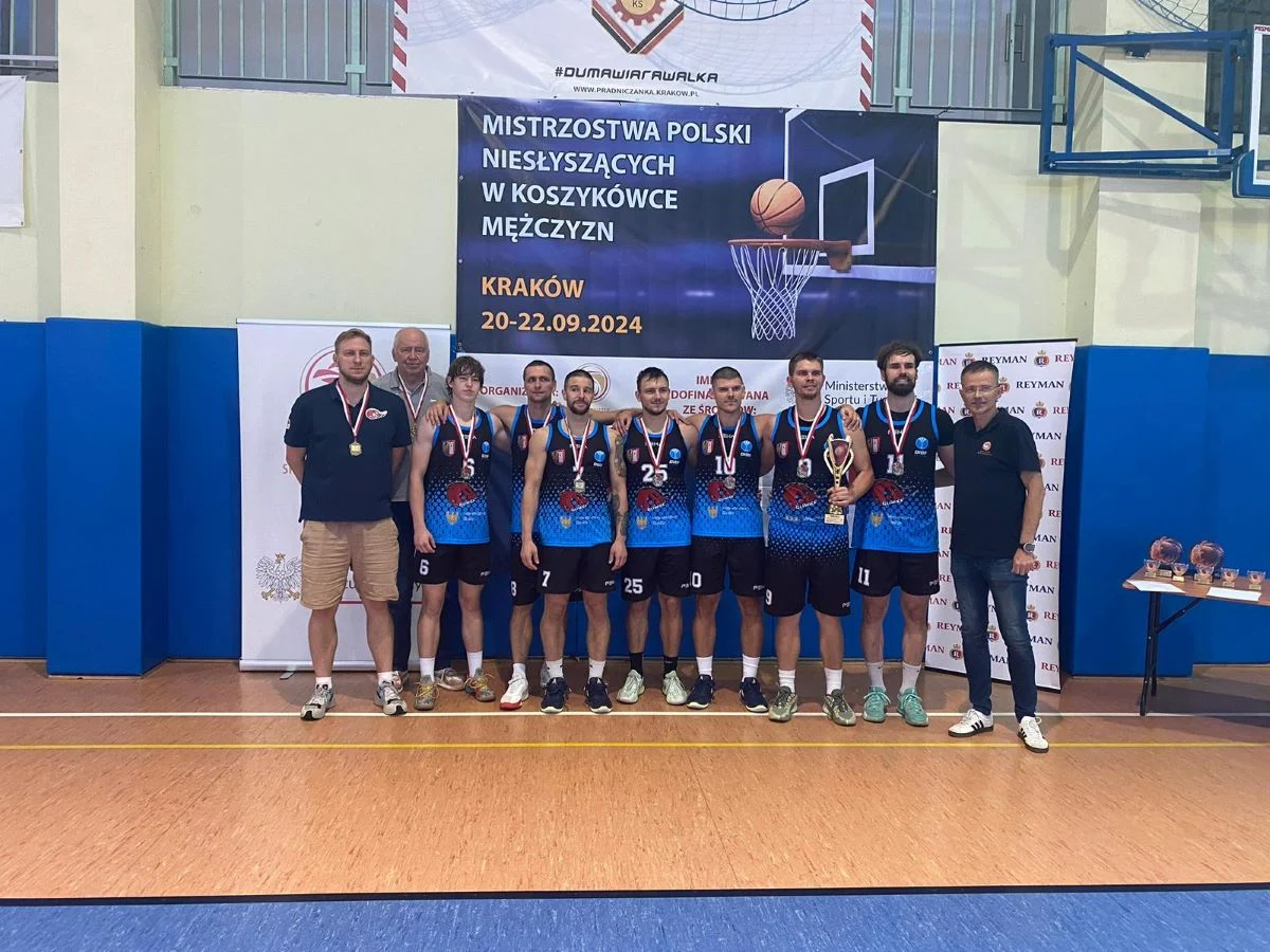 Drużyna SSN MiG Gliwice Mistrzem Polski w koszykówce niesłyszących!