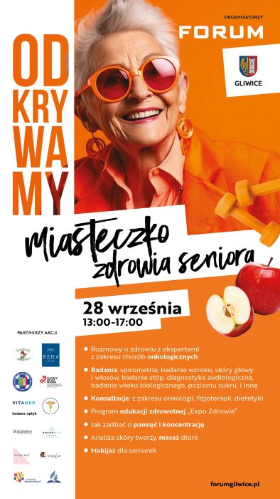 Miasteczko Zdrowia Seniora zagości w Gliwicach!