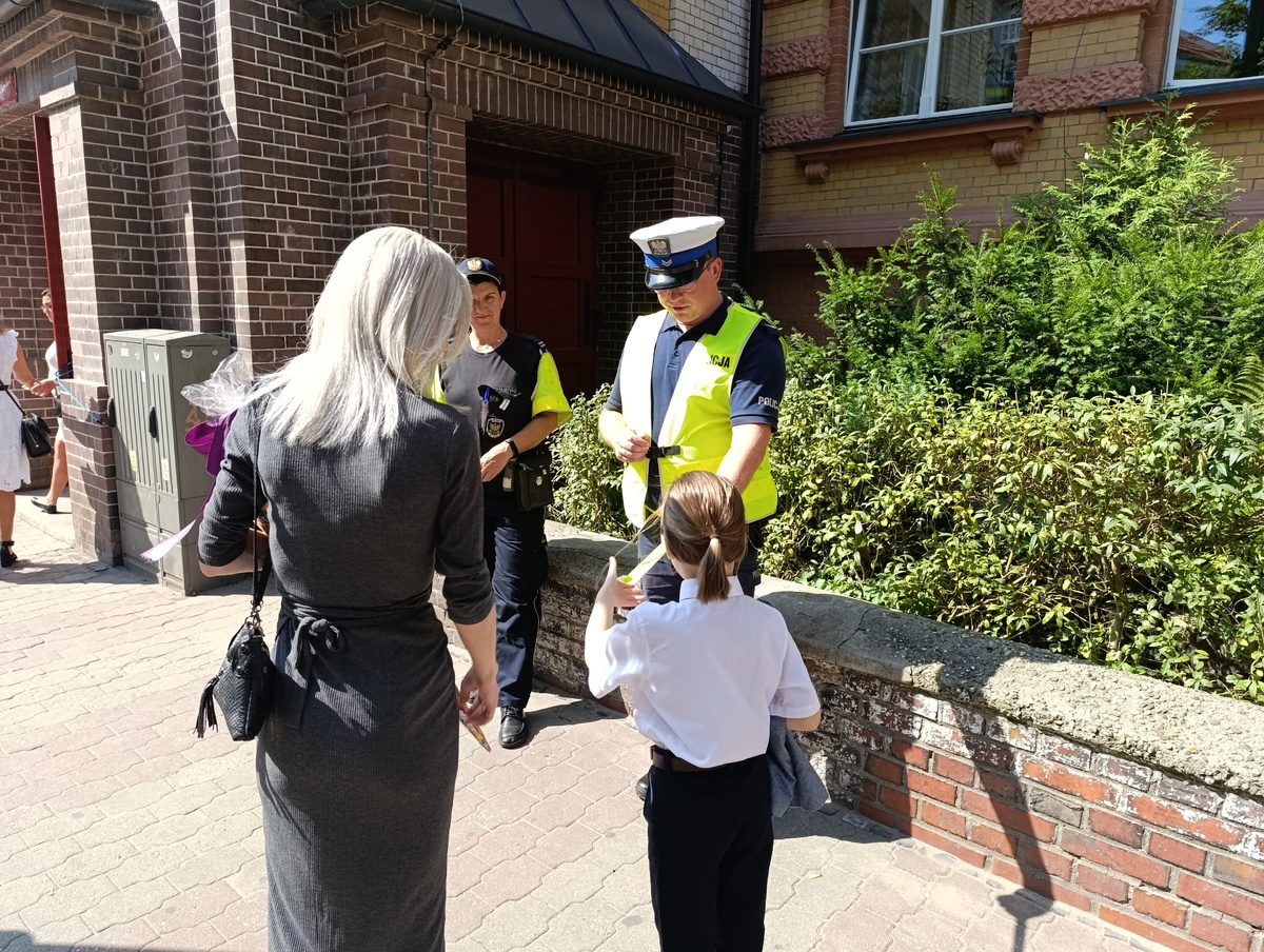 Działania „Bezpieczna droga do szkoły” w Bytomiu