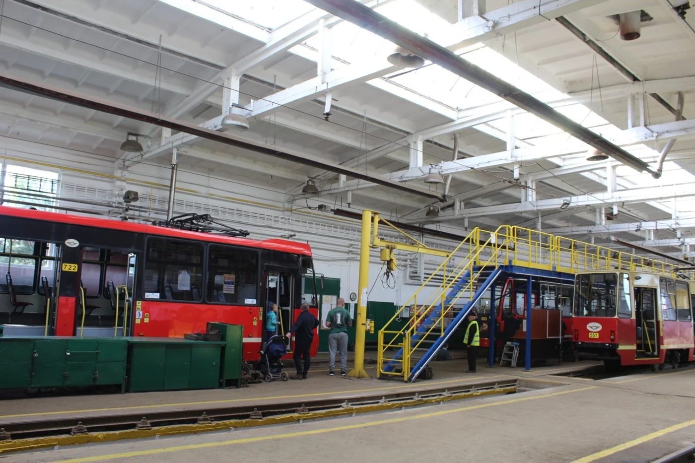 Odwiedź zajezdnię tramwajową w Stroszku i zobacz, jak wygląda praca motorniczego