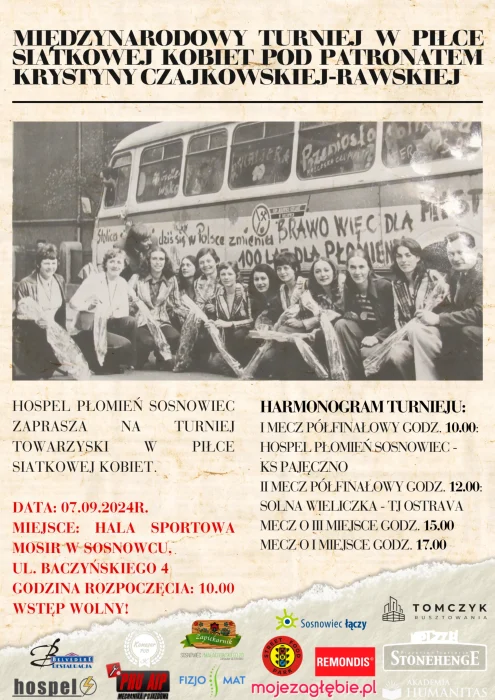 Międzynarodowy Turniej w Siatkówce już 7 września!