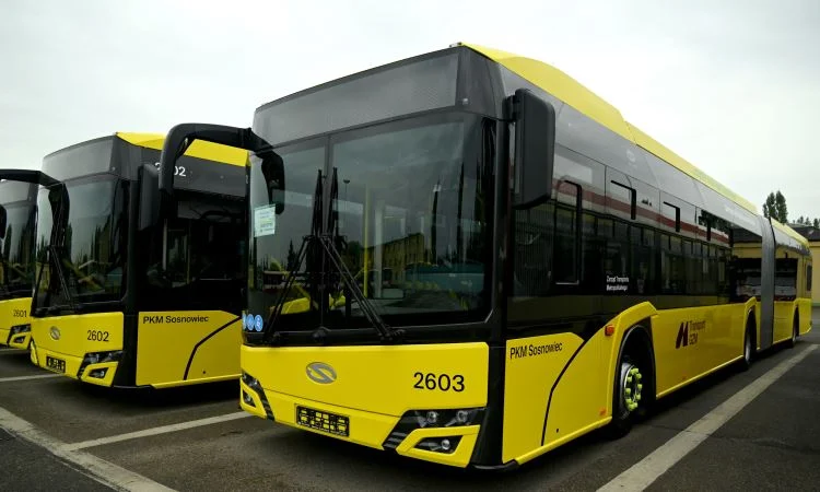Flota sosnowieckiego PKM została wzbogacona o 10 kolejnych autobusów!