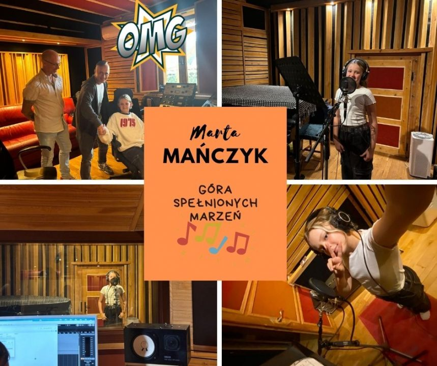 Uczennica Szkoły Podstawowej nr 6 Marta Mańczyk nagrała piosenkę!