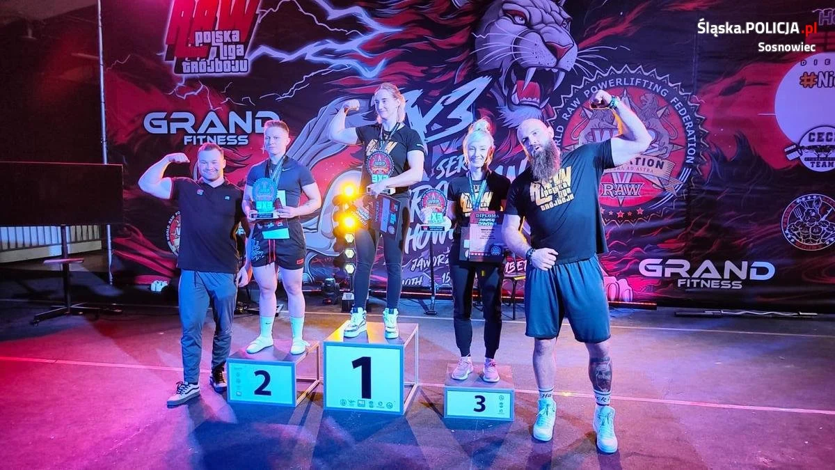 Policjantka z Sosnowca wywalczyła kolejne medale!