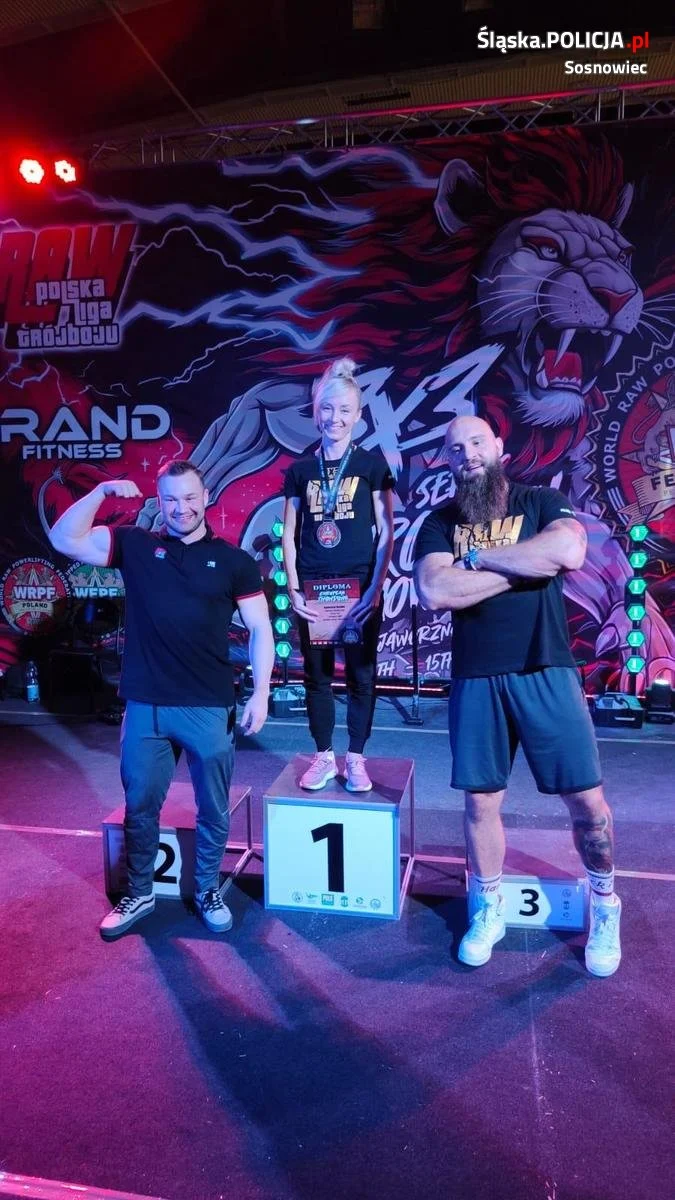 Policjantka z Sosnowca wywalczyła kolejne medale!