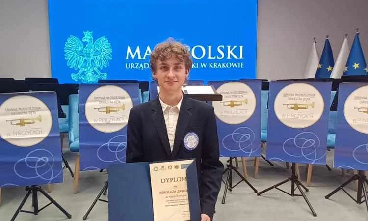 Uczeń Plater laureatem ogólnopolskiego konkursu!