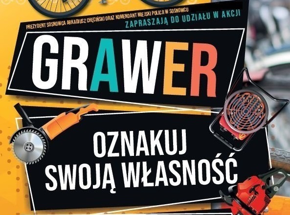 Przed nami akcja "GRAWER". Bezpłatnie oznakujecie swoją własność