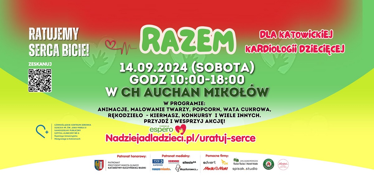 Charytatywna akcja w Auchan Mikołów. Pomóż dzieciom i uratuj serce małych pacjentów!