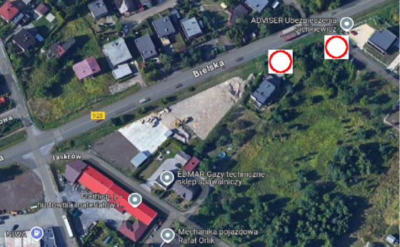 Kolejne utrudnienia na DW 928 — zamknięcie wjazdu z ul. Bielskiej 15