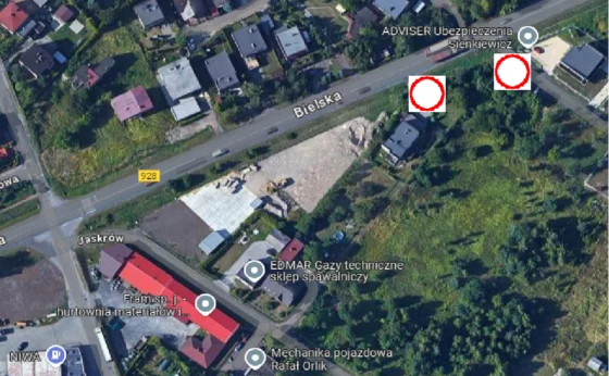 Kolejne utrudnienia na DW 928 — zamknięcie wjazdu z ul. Bielskiej 15