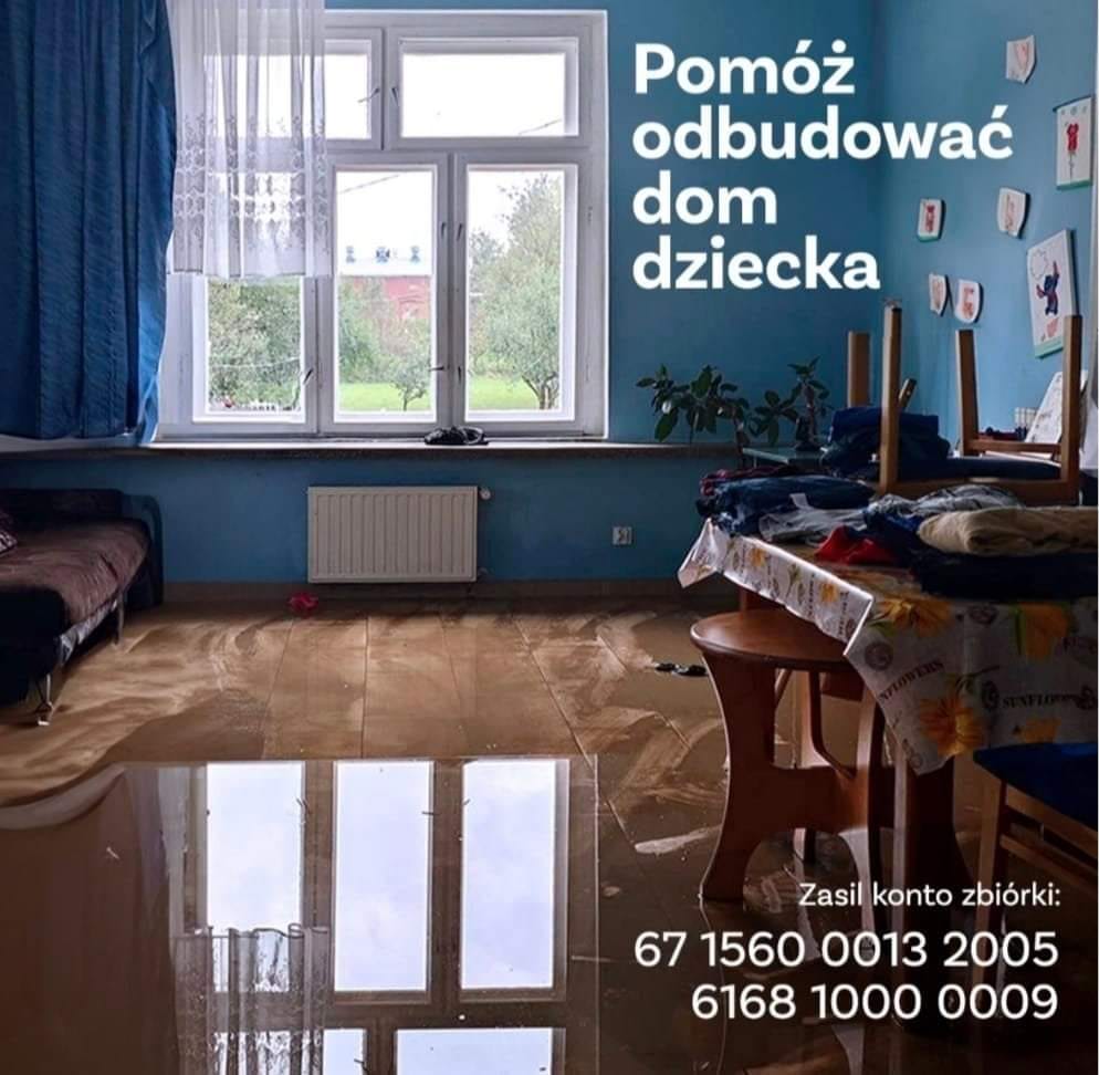 Serce na dłoni dla Kłodzka. Trwa akcja ratunkowa dla zniszczonego Domu Dziecka!