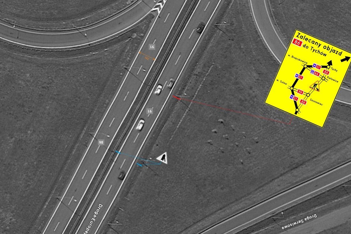 Aktualizacja GDDKiA: Przesunięcie rozbiórki wiaduktów na ul. Bohaterów Monte Cassino