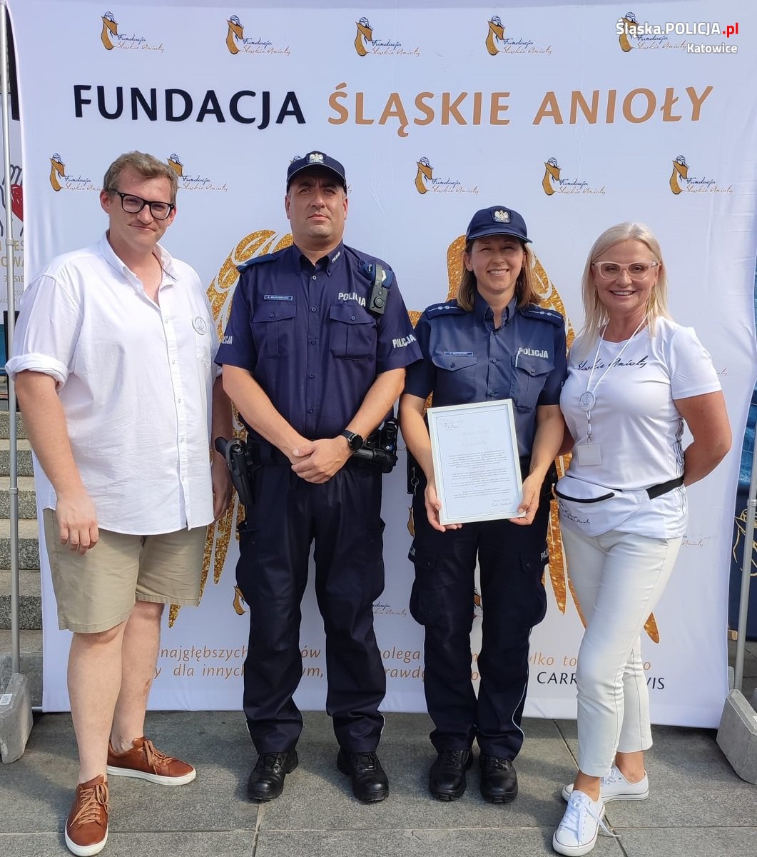 Katowicka policja na Festiwalu Ratowania Życia – wspólne działania na rzecz bezpieczeństwa