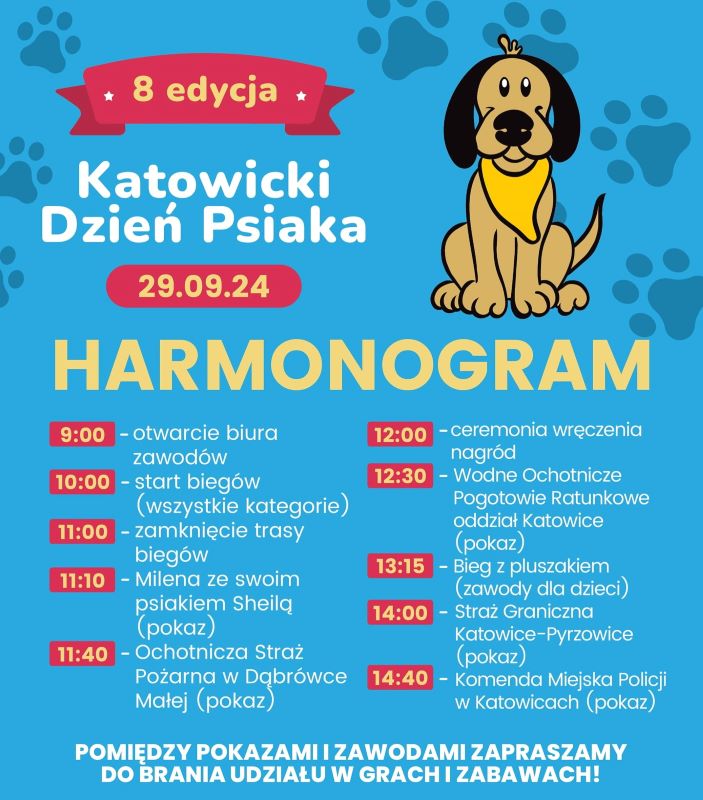 8. Katowicki Dzień Psiaka – już w tę niedzielę!