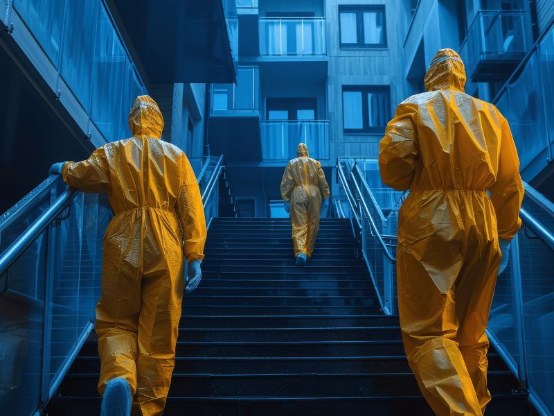 Po cichu, profesjonalnie, skutecznie - jak sprzątają po zmarłych eksperci z firmy Vector?