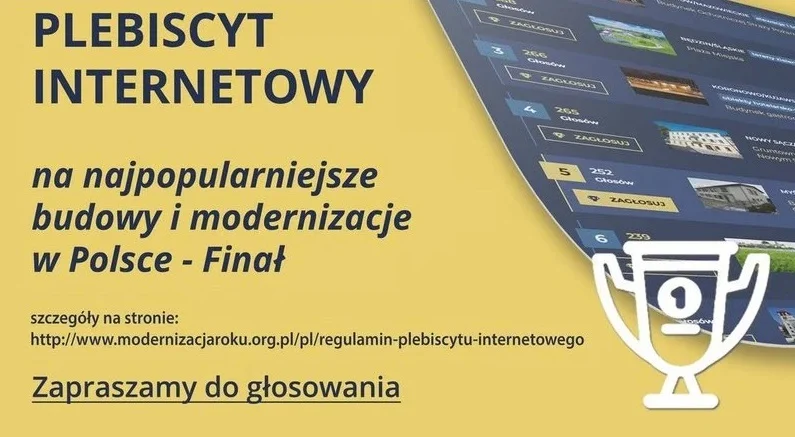 Oddaj głos na żorskie inwestycje w finale plebiscytu Modernizacja Roku & Budowa XXI