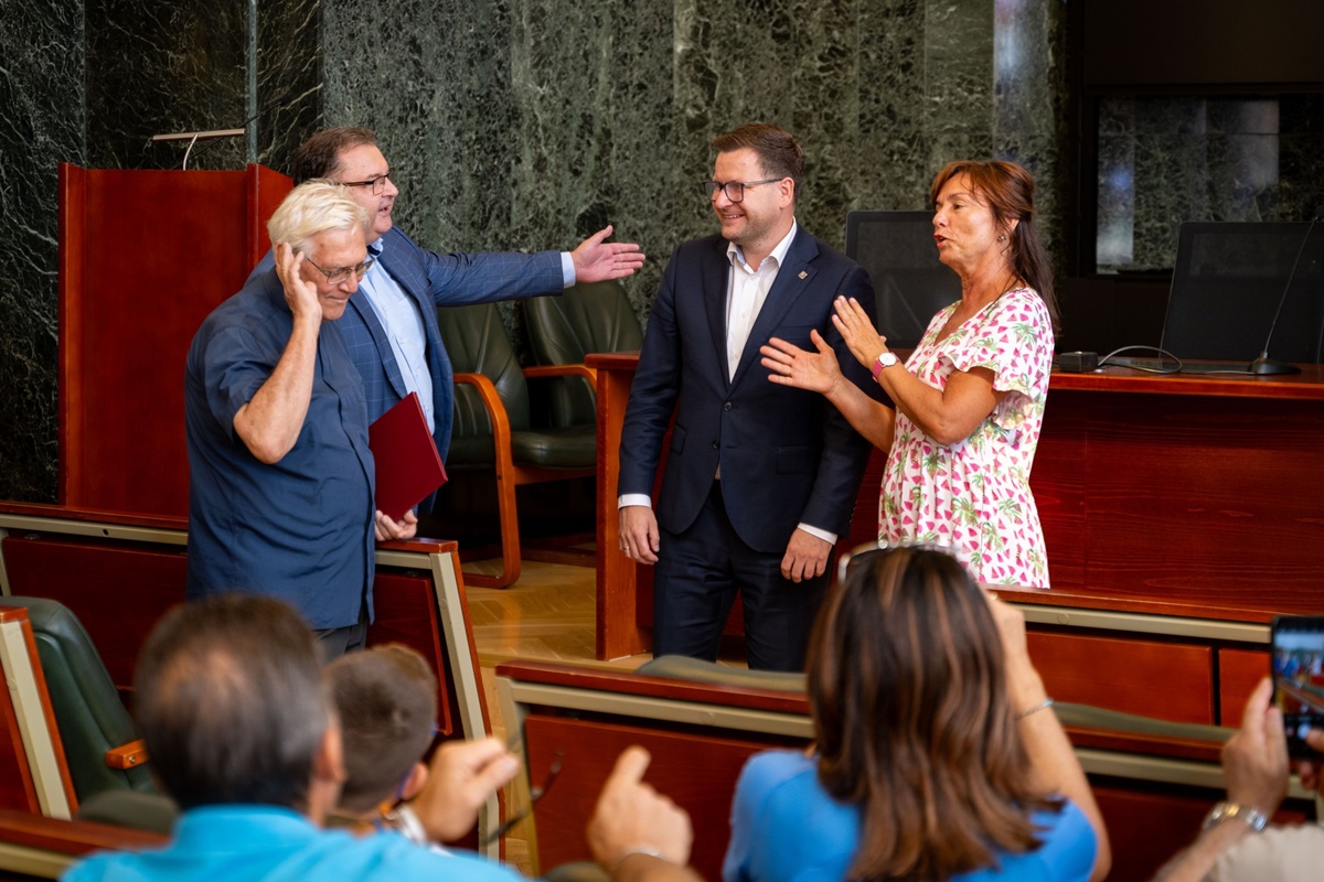 Włoskie spotkanie w sercu Chorzowa: Goście z Termoli wizytują miasto