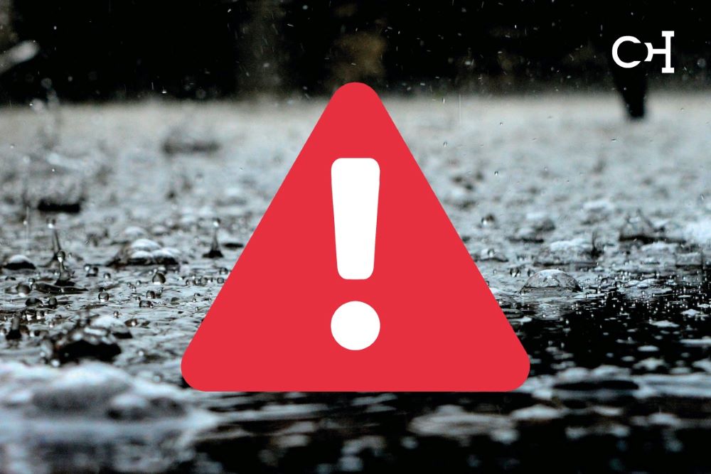 Ostrzeżenie 3. stopnia przed intensywnymi opadami w całym województwie!