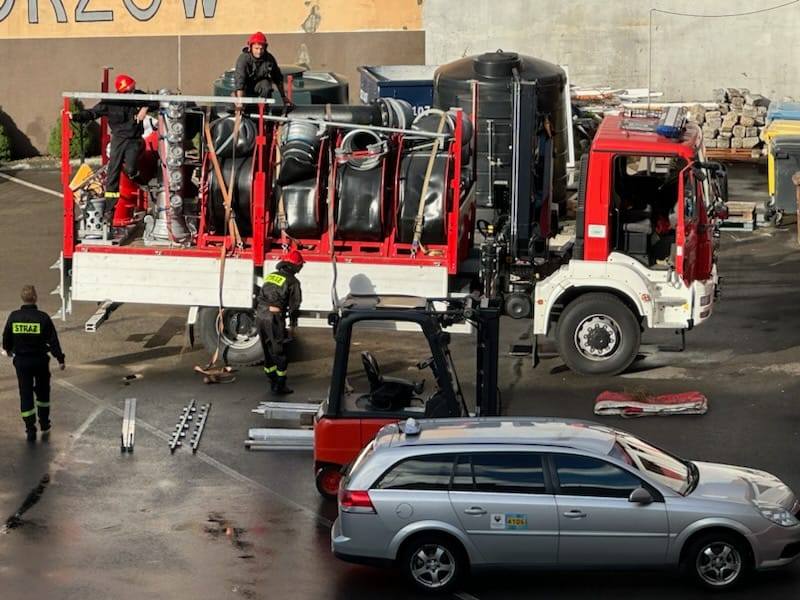 Ciężka doba dla strażaków w Chorzowie. 47 interwencji w ciągu 24 godzin