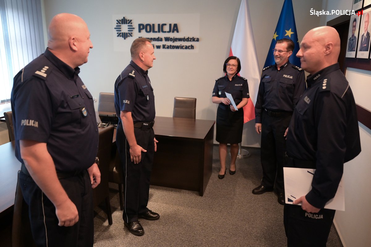 Zmiany kadrowe w chorzowskiej policji – nadkom. Michał Madej nowym Zastępcą Komendanta