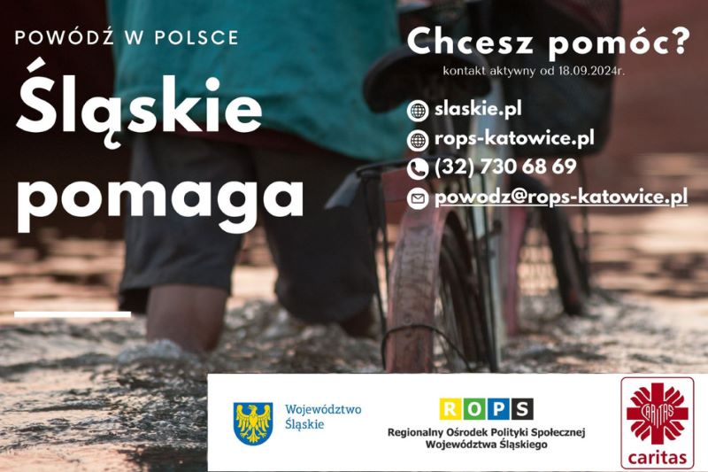 Zbiórka datków na rzecz powodzian podczas Dnia Kartofla w Chorzowie