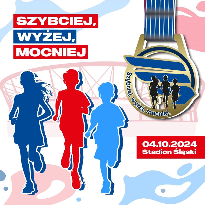 „Szybciej, wyżej, mocniej” – bieg dla szkół już 4 października na Stadionie Śląskim