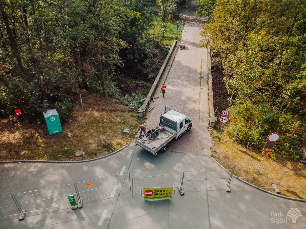 Kierowco, utrudnienia w Parku Śląskim – wjazd od Bytkowskiej nieczynny
