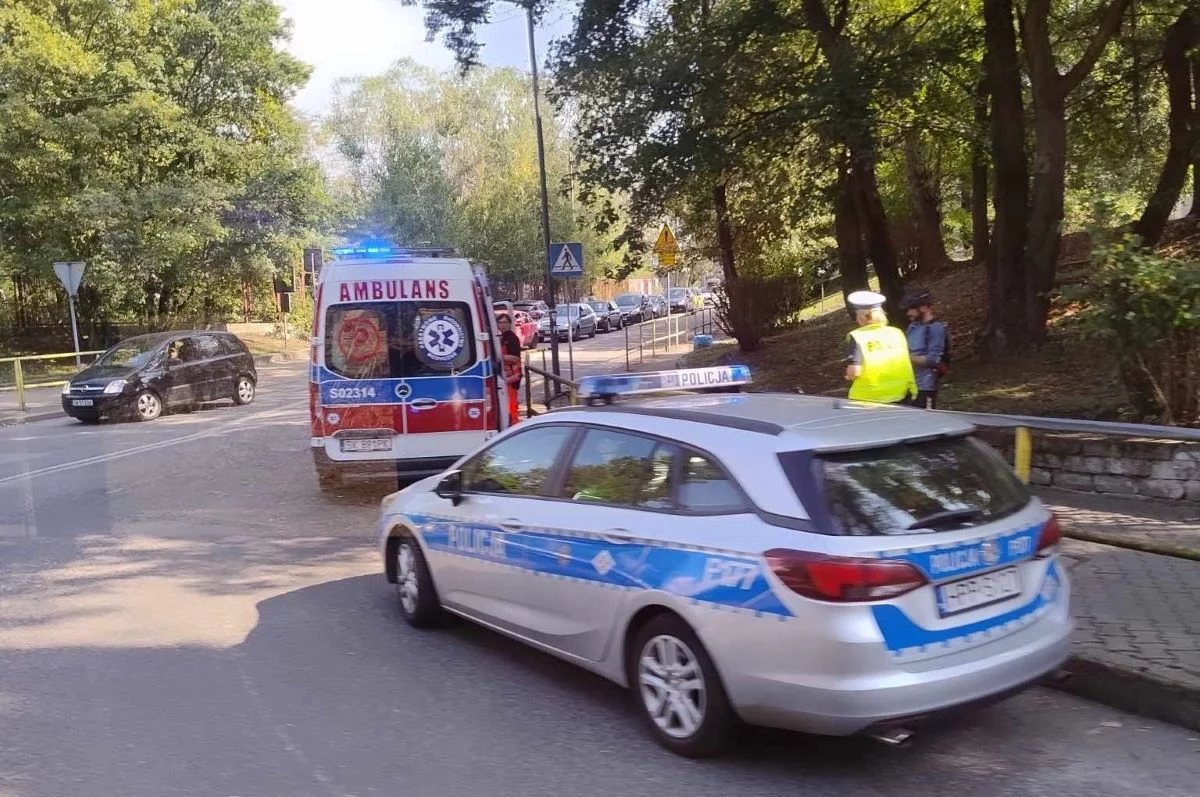 Świętochłowice: Kolizja z udziałem rowerzysty na Wojska Polskiego i Hajduki