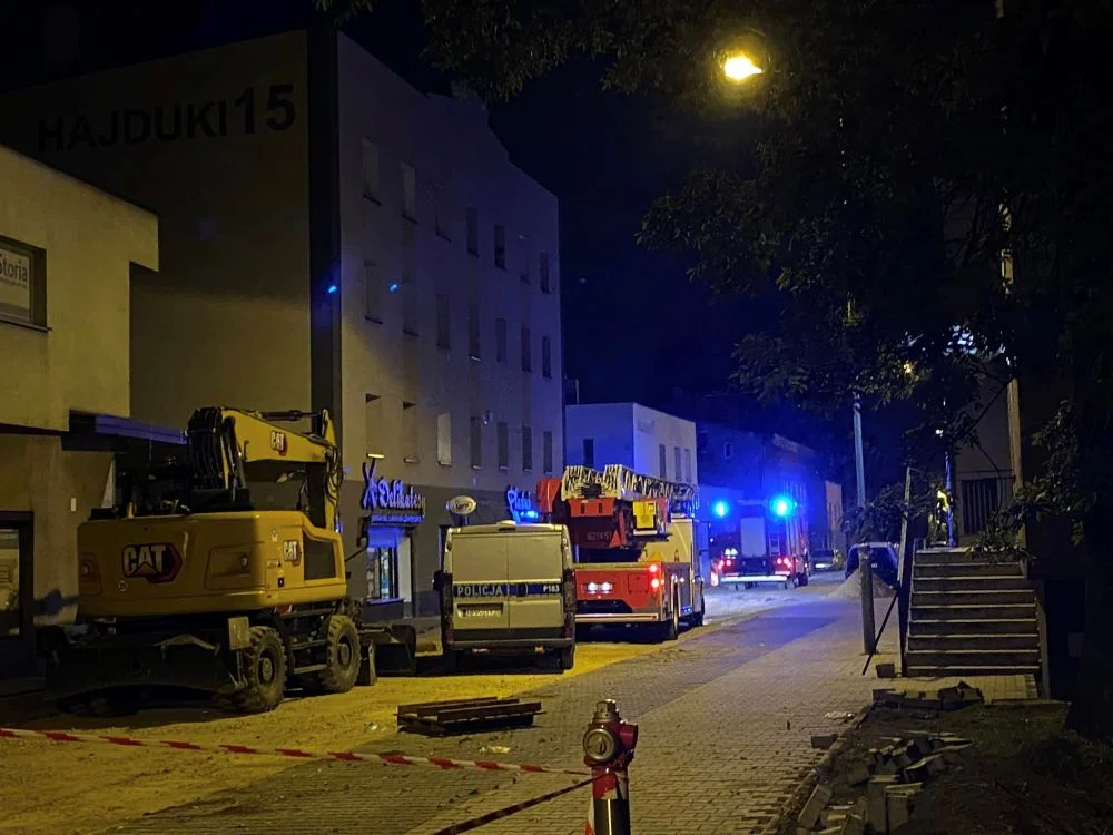 Interwencja Straży Pożarnej na ulicy Hajduki. Zapalił się piec do wypiekania chleba