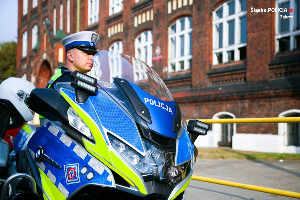 Policjanci w Zabrzu dbają o bezpieczną drogę do szkoły