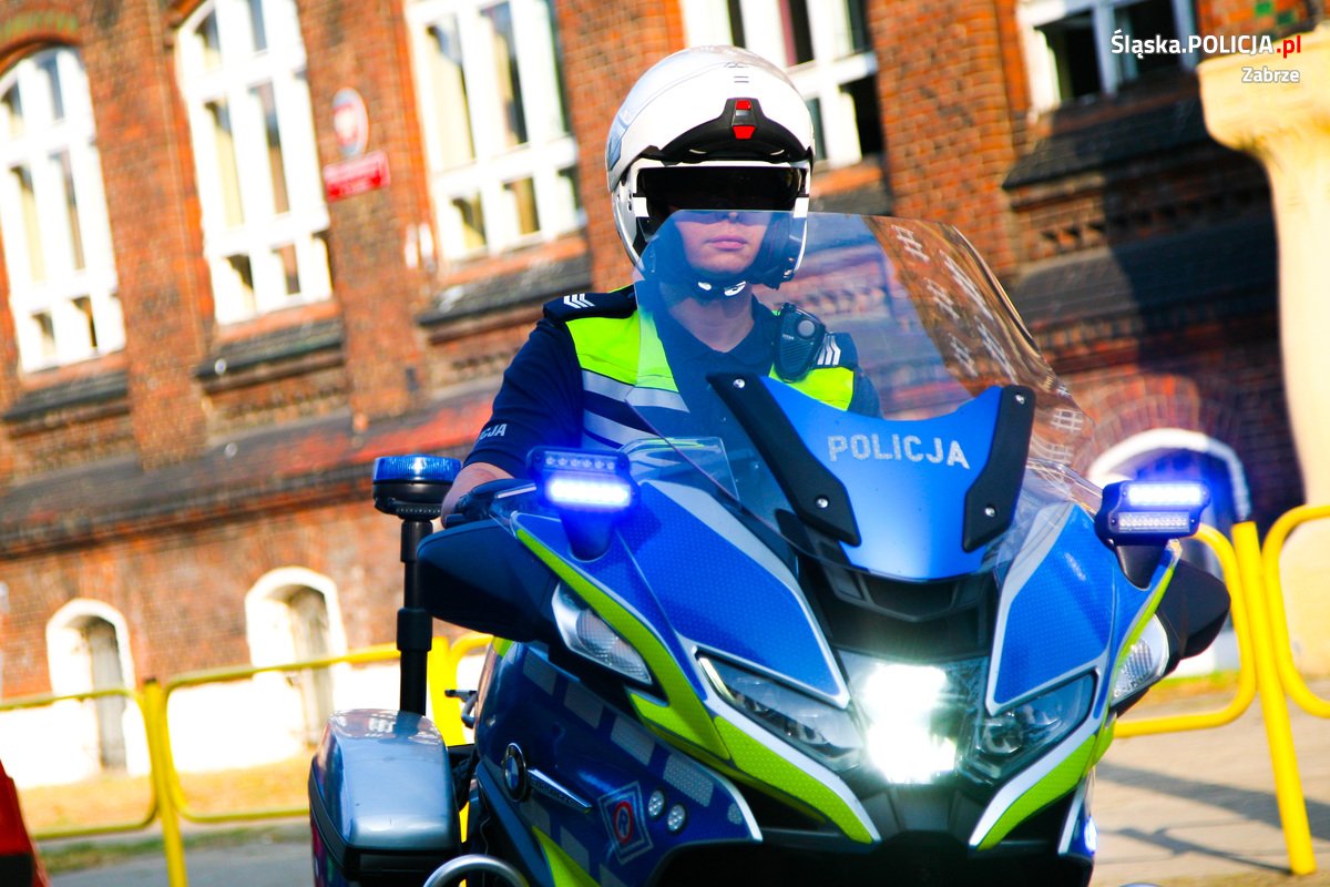 Policjanci w Zabrzu dbają o bezpieczną drogę do szkoły