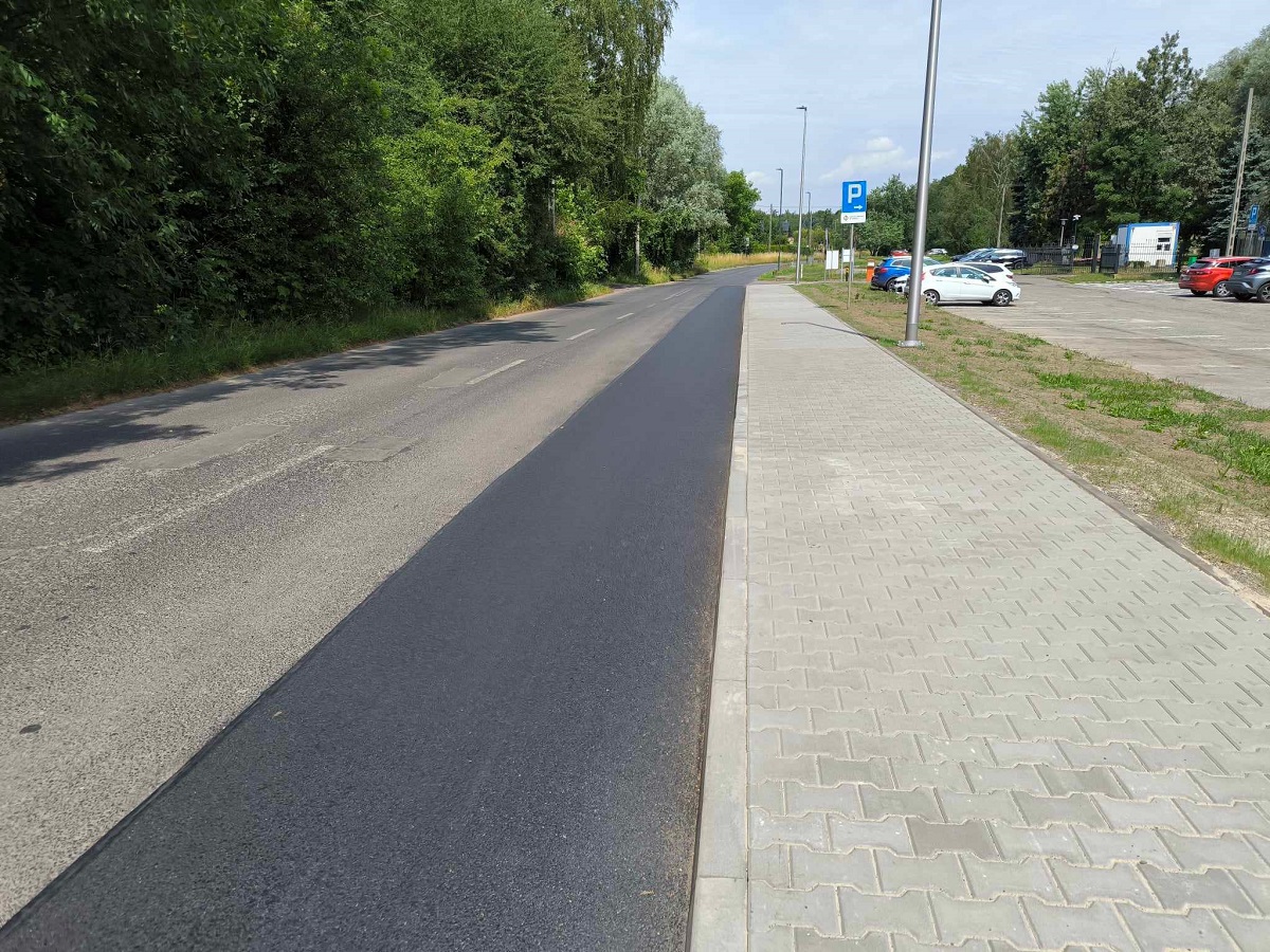 Zabrze Biskupice: Trwają odbiory techniczne łącznika ul. Kossaka z ul. Drzymały