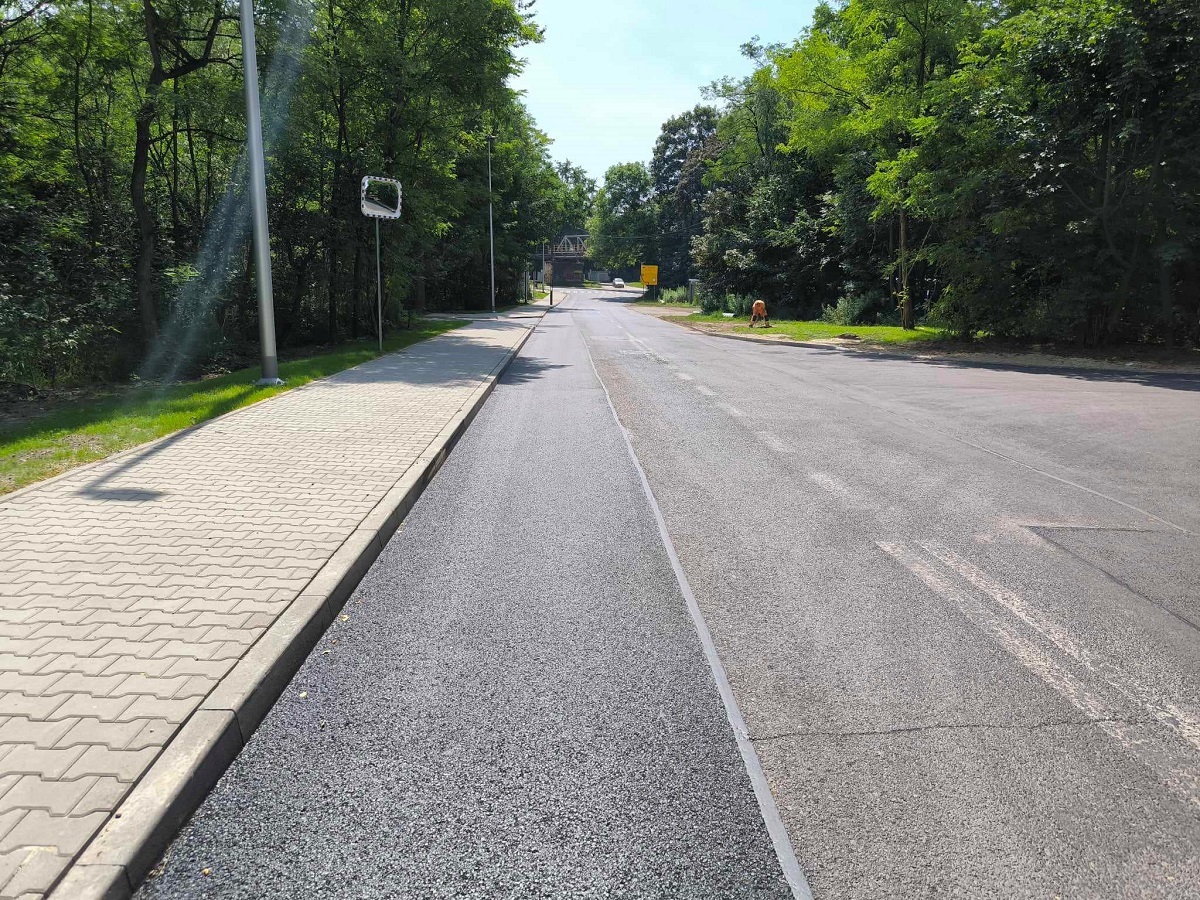 Zabrze Biskupice: Trwają odbiory techniczne łącznika ul. Kossaka z ul. Drzymały