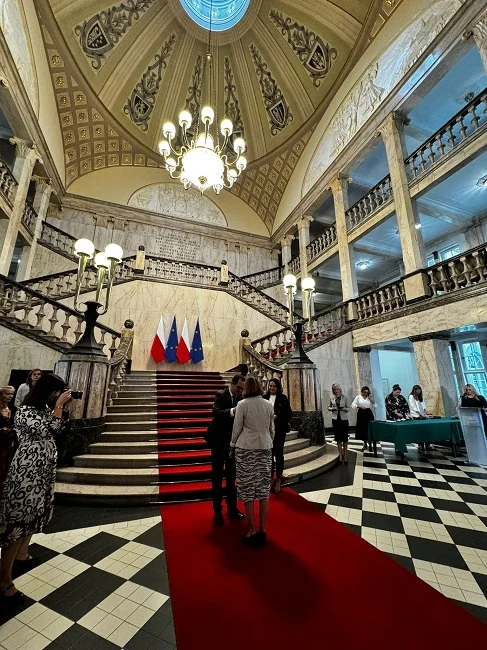 Uroczyste wręczenie odznaczeń państwowych w Śląskim Urzędzie Wojewódzkim