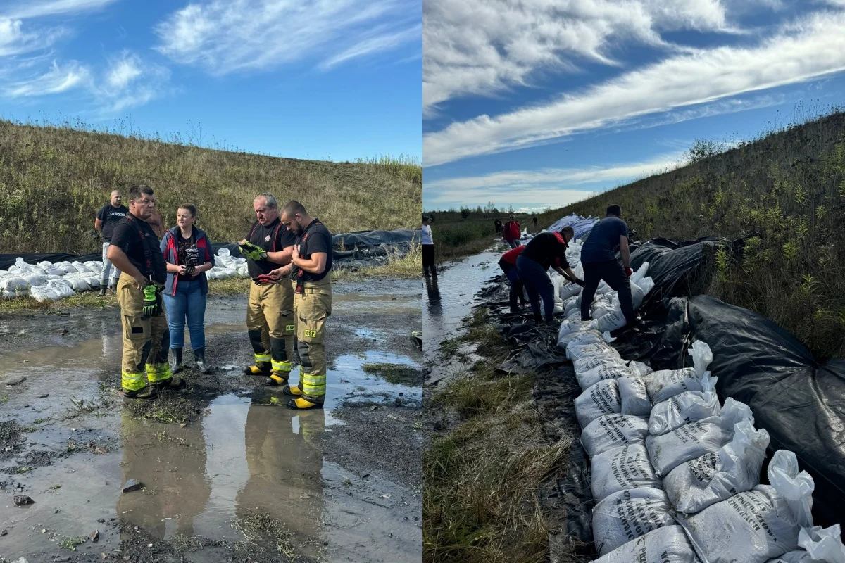 Zabrze: Trwają prace nad uszczelnieniem wałów w Makoszowach