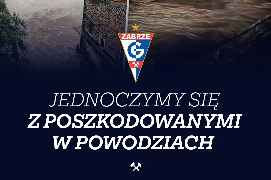 Górnik Zabrze przekaże 100 tys. dla powodzian