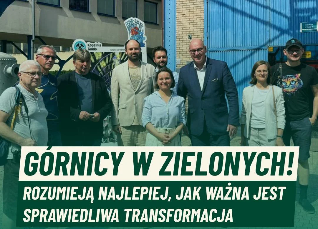 Górnicy dołączyli do Partii Zielonych