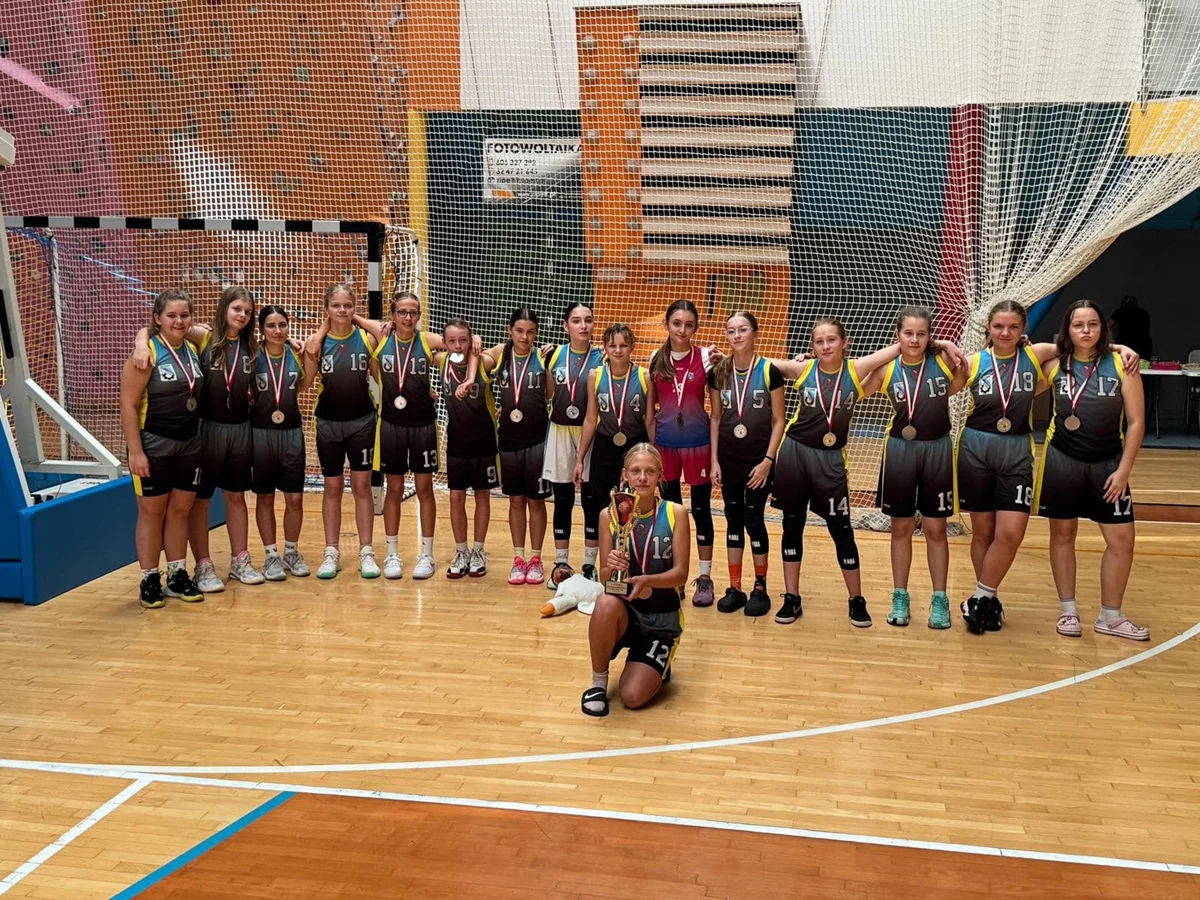K.S. Pogoń Ruda Śląska ze srebrem na XVIII Ogólnopolskim Turnieju Koszykówki Dziewcząt