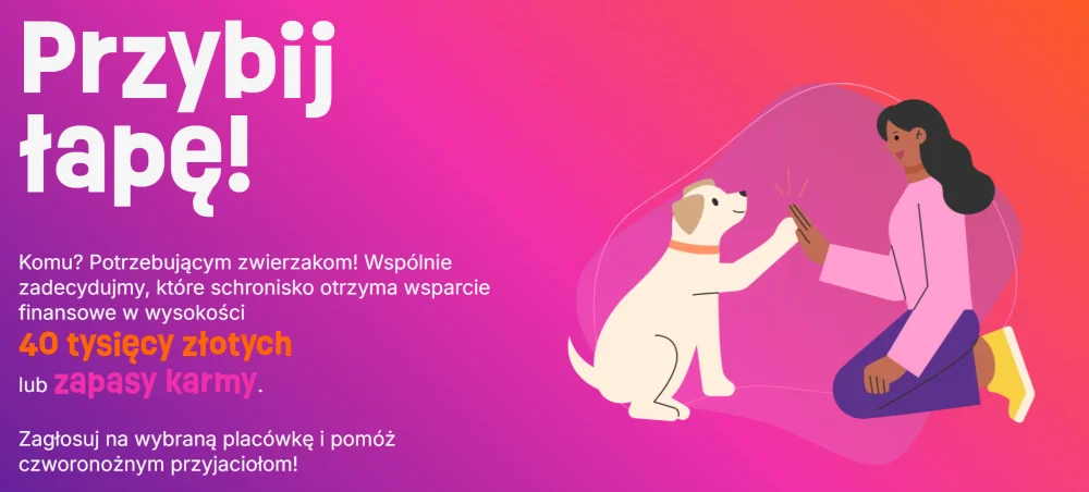 „Fauna” na 2. miejscu w konkursie „Przybij Łapę”!