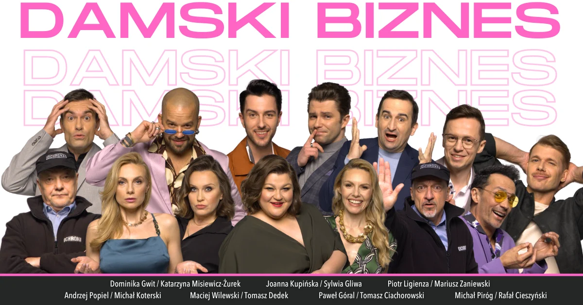 Komediowy spektakl „Damski Biznes” już 19 października w Rudzie Śląskiej!