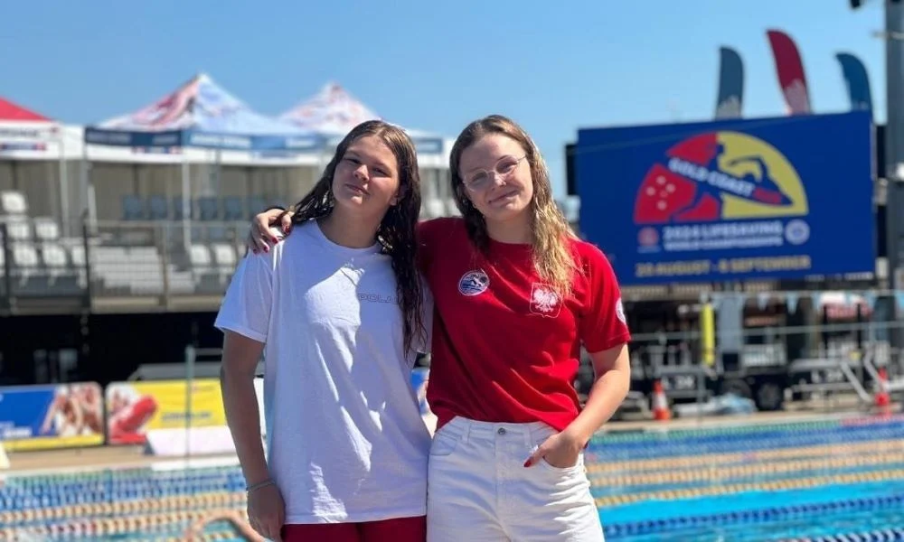 Brązowe medalistki z ratownictwa wodnego – rozmowa z Michaliną Skudlik i Gabrysią Karkochą