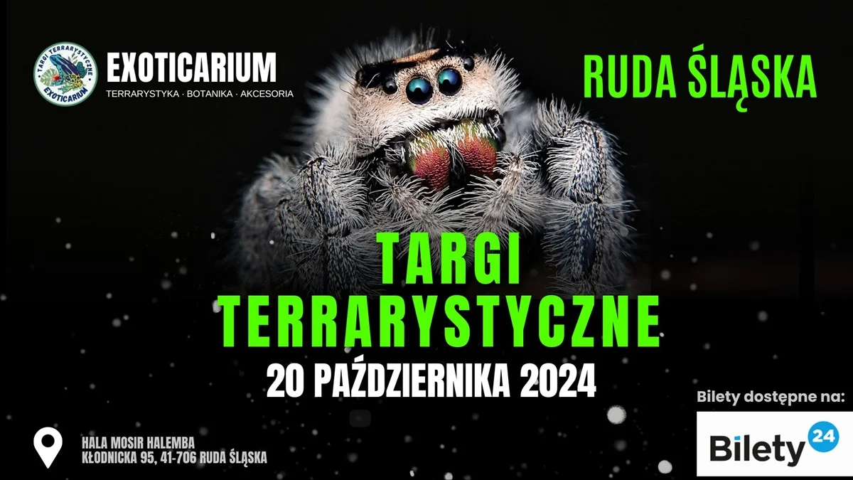 Targi Terrarystyczne RUDA ŚLĄSKA 2024 – Exoticarium już w październiku!