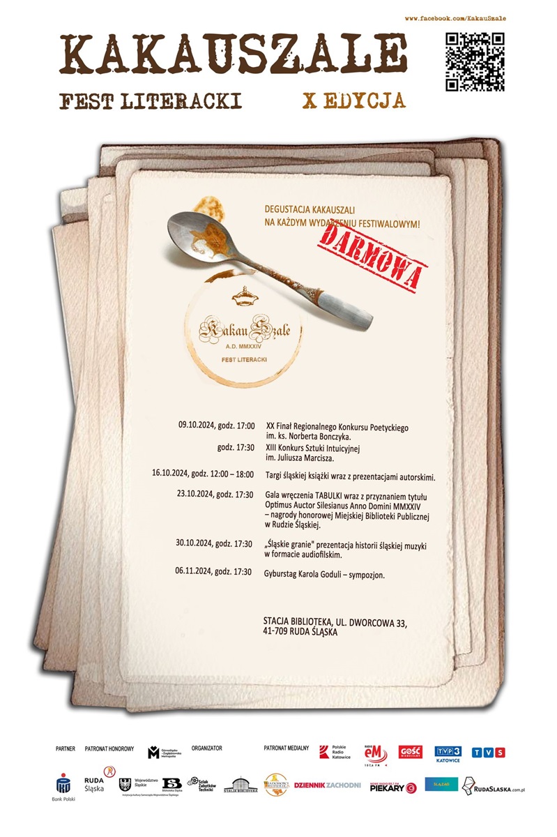 Rozpoczęła się X edycja KakauSzale - Festu Literackiego!