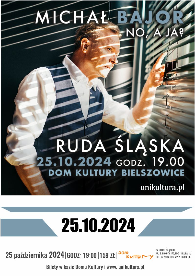 Michał Bajor na żywo w Rudzie Śląskiej. Premierowy koncert albumu 'No, a ja?'"