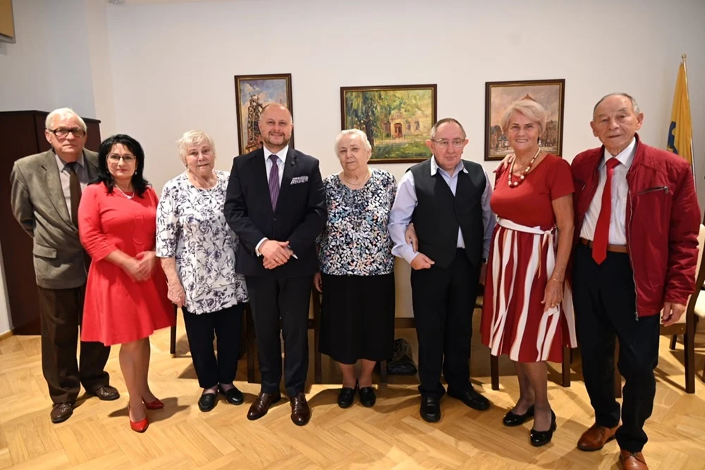 Prezydent Rudy Śląskiej spotkał się z jubilatami obchodzącymi Diamentowe Gody