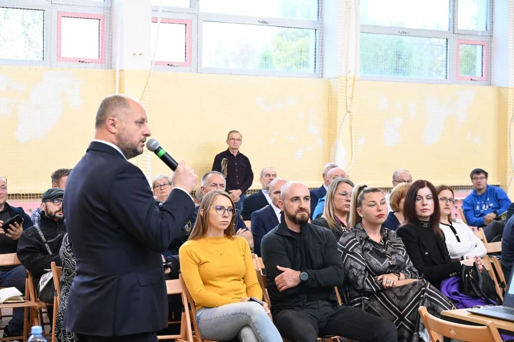 Prezydent rozmawiał z mieszkańcami Rudy na temat bieżących problemów