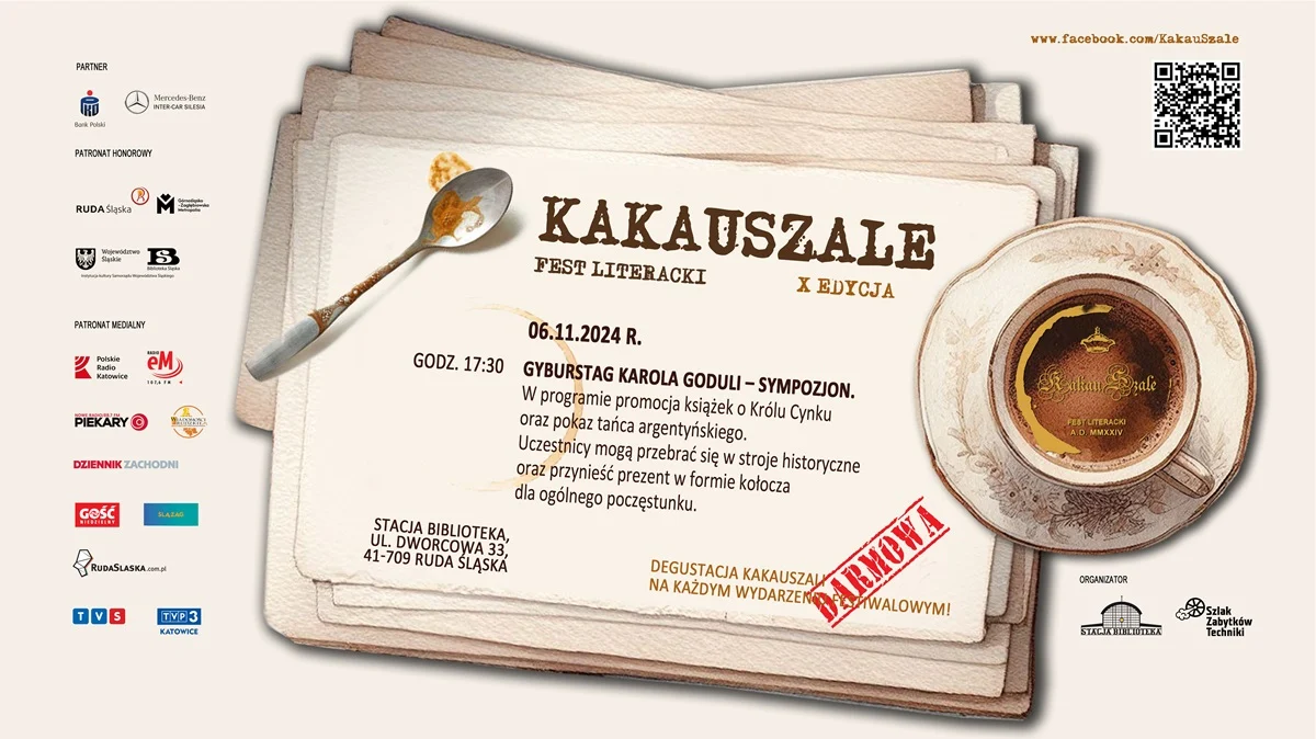 Gyburstag Karola Goduli - ostatnie wydarzenie w ramach Festu Literackiego "Kakauszale"