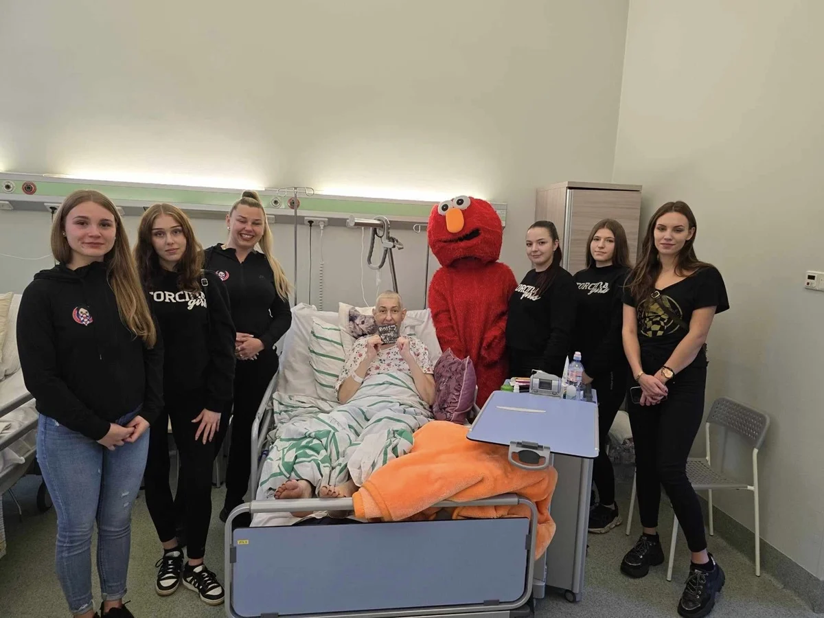 Światowy Dzień Opieki Paliatywnej i Hospicjów – Wizyta pełna uśmiechów od Torcida Girls